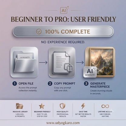1,000,000 AI Prompts Bundle + 150,000 ChatGPT Prompts